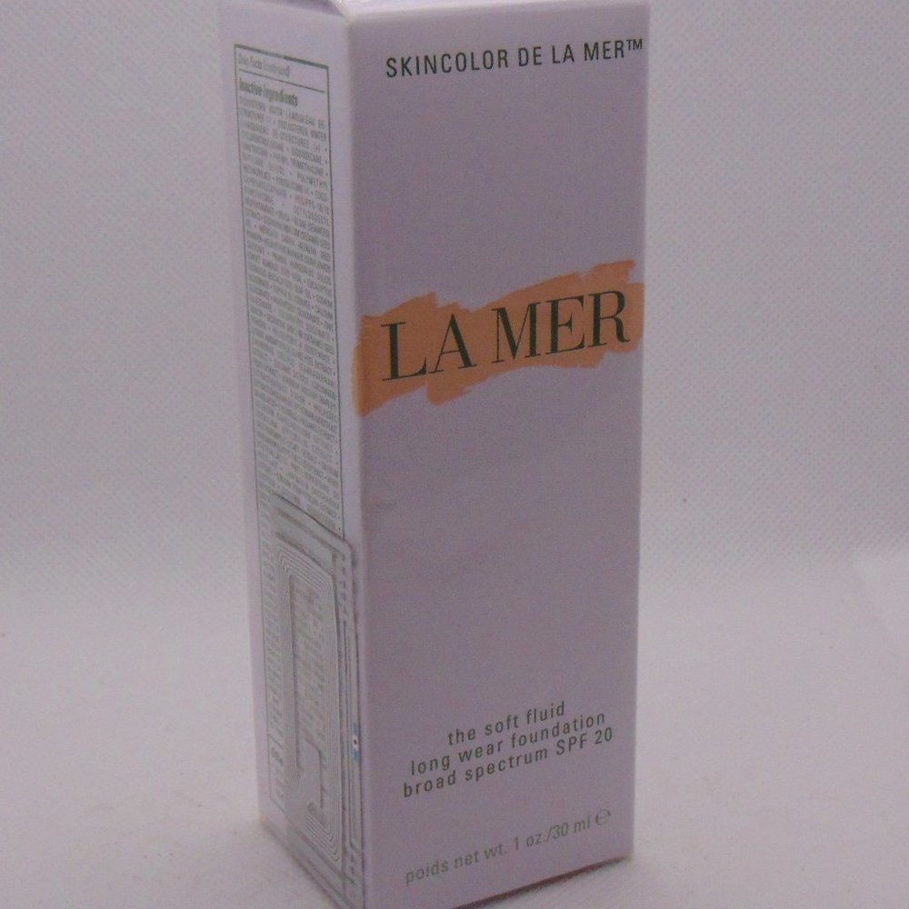 LA MER THE SOFT FLUID Long Wear Foundation Sienna 63  1oz/30ml NIB